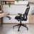 Ultimate Reclining Ergonomic Mesh Office Chair With Lumbar Support And Footrest