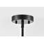 Luminaire suspendu en verre transparent