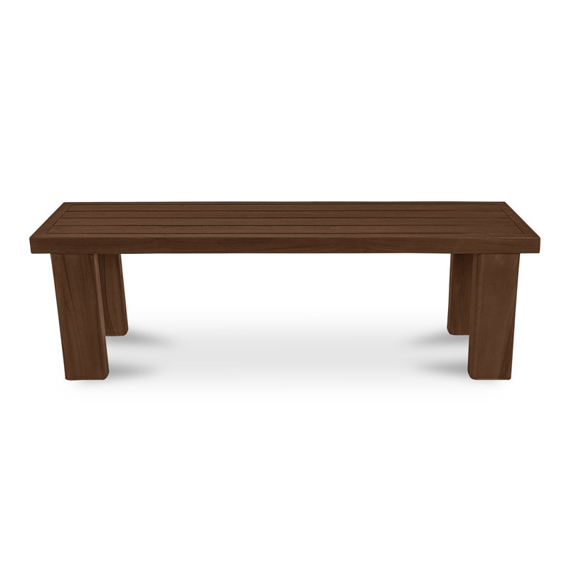 Marina Outdoor Teak Dining Bench