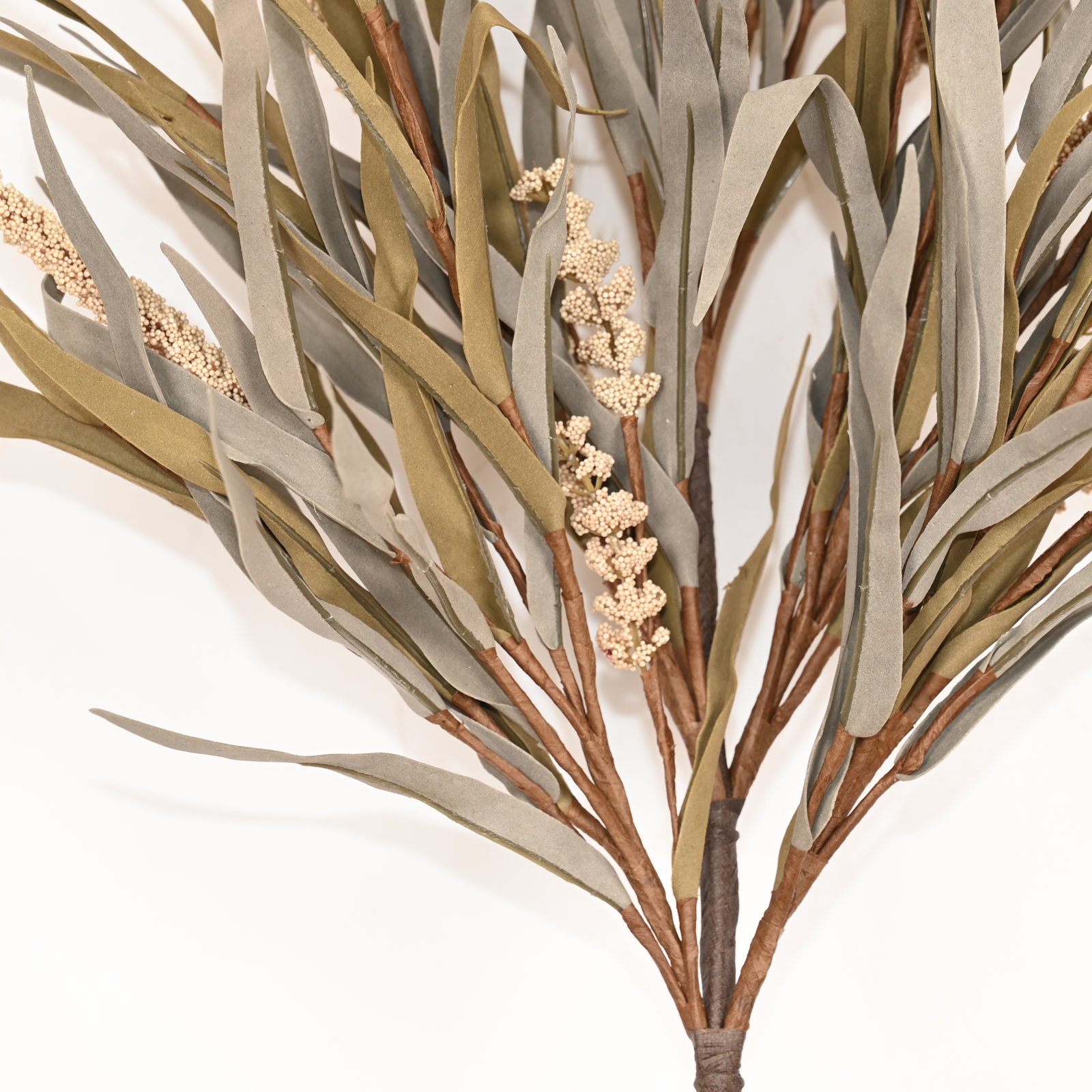Berry Floral Stems, Beige