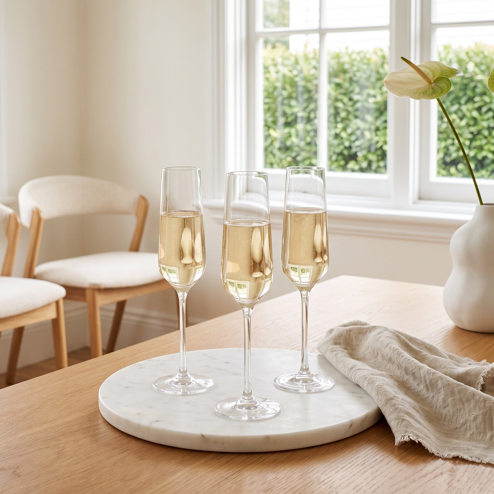 Pure Crystal Champagne Flute
