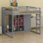 Lit mezzanine en bois avec garde-robe, tablettes et armoire-1529674358-1529674356