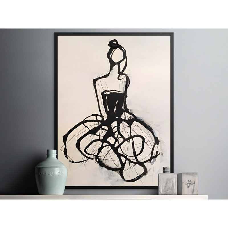 Modern Abstract Matte Poster, 16.5x23.4