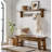 Durango 60" Hook Shelf and Bench Set
