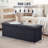 Torryn Linen Upholstered Storage Bench-613409970