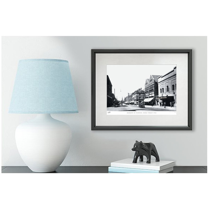 Barrow-in-Furness, Duke Street 1934 by Francis Frith - Single Picture Frame Print, 60cm H x 80cm W x 2.3cm D