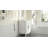 26 Inch Daleville Distressed White Cottage Style Small Bathroom Sink Vanity-37580225