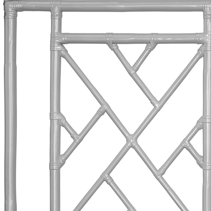 Olga Platform Bed, White, Queen