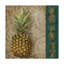« ananas welcome i », impression sur toile tendue-985573530
