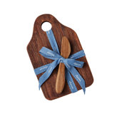 Mini Appetizer Board - Navy - White Ribbon