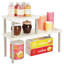 Nong Freestanding Stainless Steel Spice Rack with Adjustable Racks-1221279029