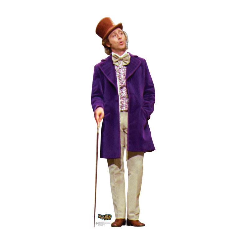 Willy Wonka & The Chocolate Factory 74'' Cardboard Standup