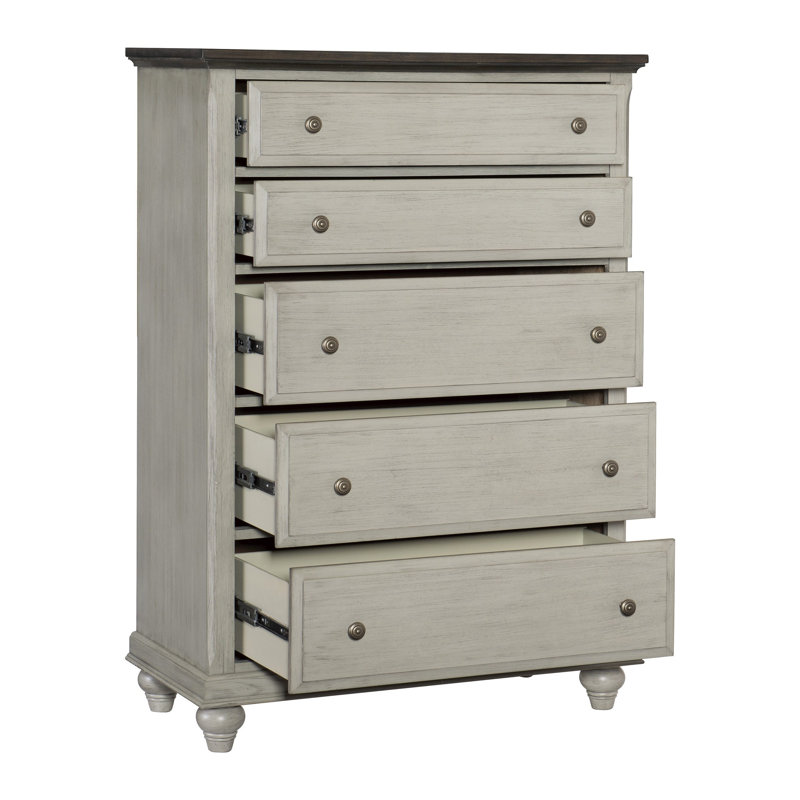 Meuble de chambre classique de style campagne moderne 5 pièces