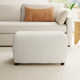 Nella Upholstered Custom Ottoman
