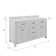 Minnetrista 60'' Double Bathroom Vanity with Carrara Marble Top