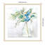 «Eucalyptus Vase Navy I» par Cynthia Coulter, reproduction d'art sur bois encadrée-1081597039