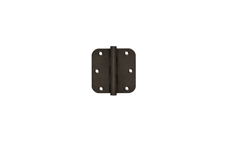 Hinge, Solid Brass, Bronze Dark