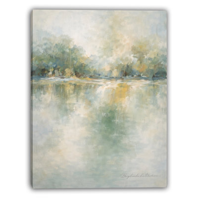 Marshline Glow Wrapped Canvas Wall Art