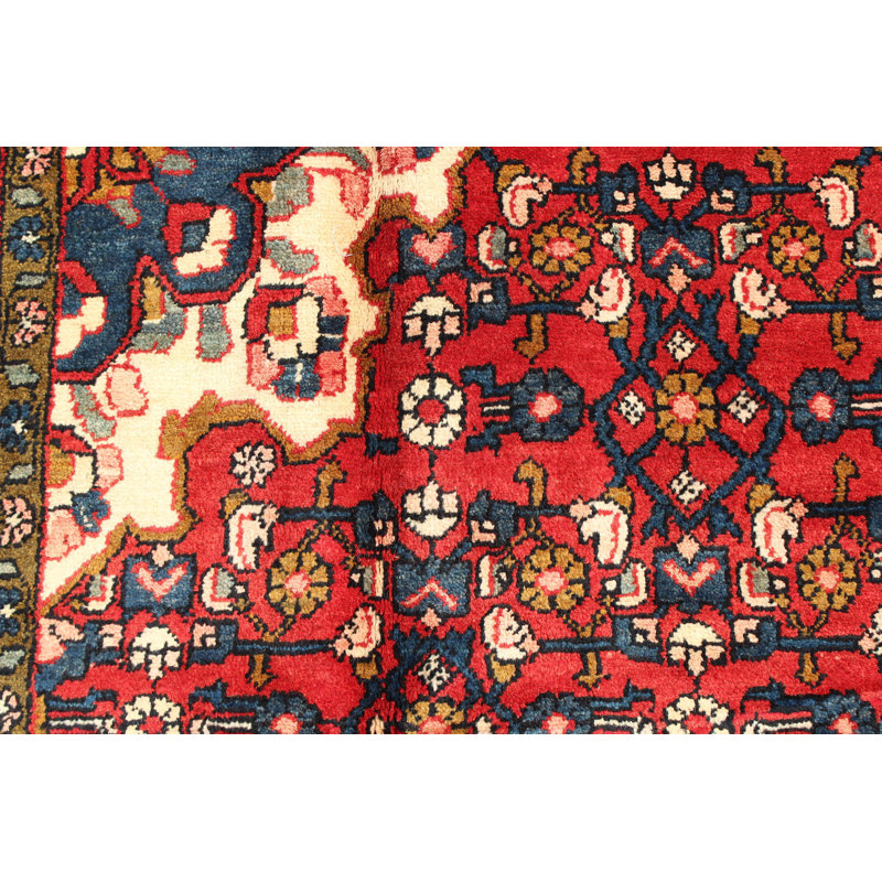 Tapis oriental rouge 4X7
