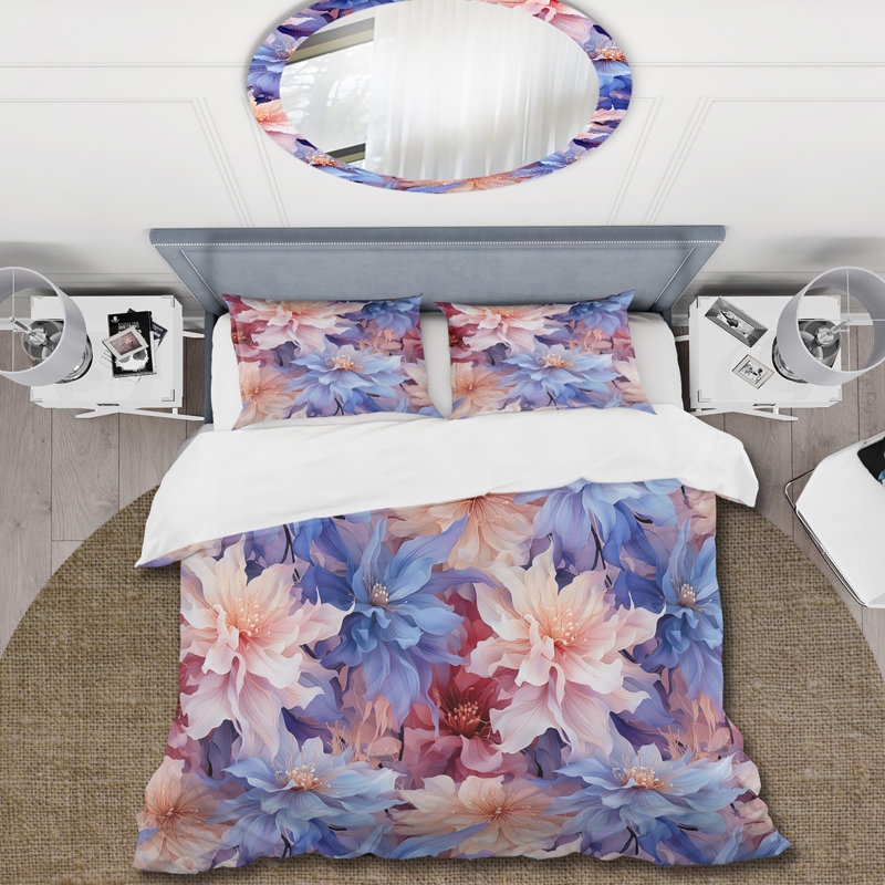 Ensemble de housse de couette Mystical Aura, Housse de couette simple + 1 taie décorative stan