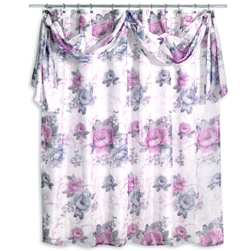 Alyssa Floral Shower Curtain