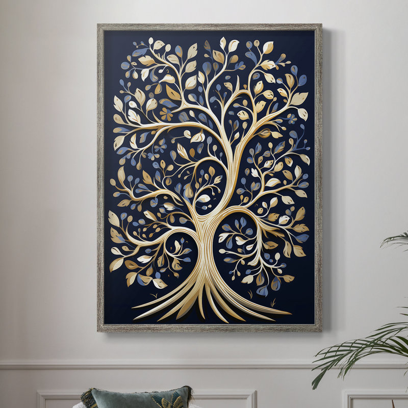 LANDSCAPES Series CXXXVII Framed Print - Solid Wood, H 11 po x l 9 po