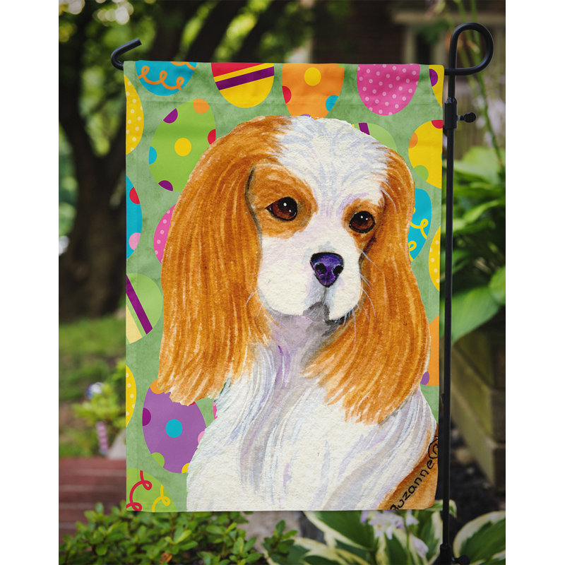 Drapeau de jardin Atara, Épagneul cavalier King Charles 4