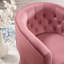 Fauteuil pivotant en velours Performance Prospect-1574749167