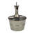 Asanta Outdoor Metal Weather Resistant Sculptural Fountain