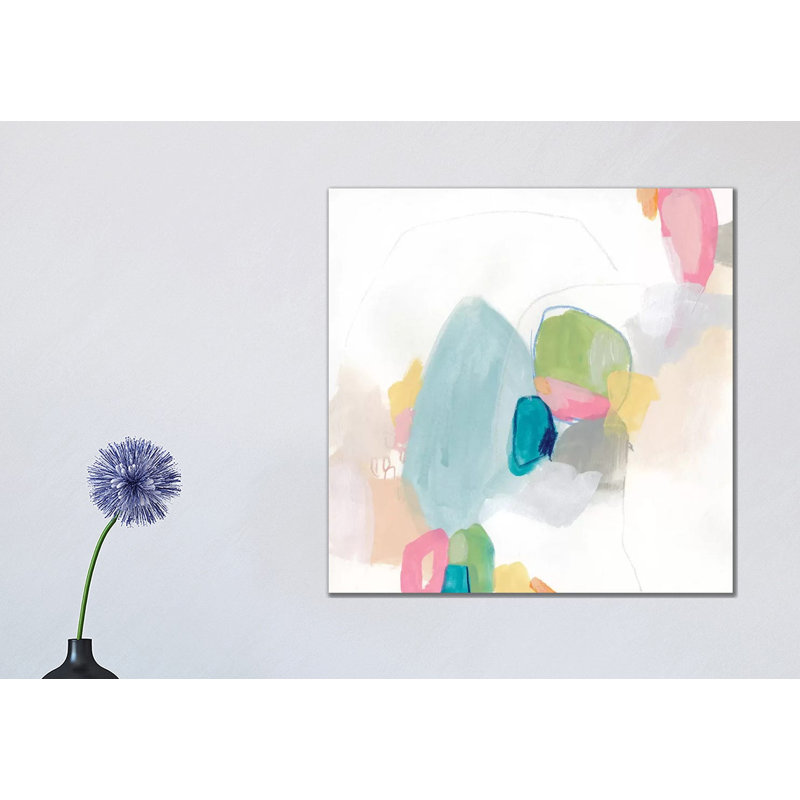 Candy Jacket II by June Erica Vess - Wrapped Canvas Gallery-Wrapped Canvas Giclée, 45.72cm H x 45.72cm W