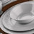 Eugene 53 Piece Porcelain China Dinnerware Set - Service for 12