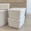 Sculpted Felt Storage Bin - Wide with Lid-97811102