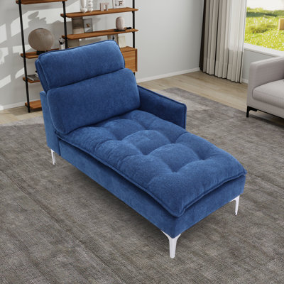 Chaise longue rembourrée pour l'intérieur