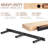 Floating Shelves For Wall, Premium Solid Wood Shelves With Heavy Duty Bracket, Set Of 2, Modern And Elegant Design For Home Decor-825311758