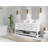 Parker 72'' Double Bathroom Vanity with Top-74465676