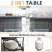 Adjustable Aluminum Propane Outdoor Fire Pit Table-1654034551