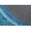 Tapis bleu sarcelle à poils longs Tyrese-1317986945