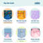 Tapis de sieste pour enfant Wildkin - Microfibre douce avec coussin et sangles élastiques pour l'école et les voyages-111036872