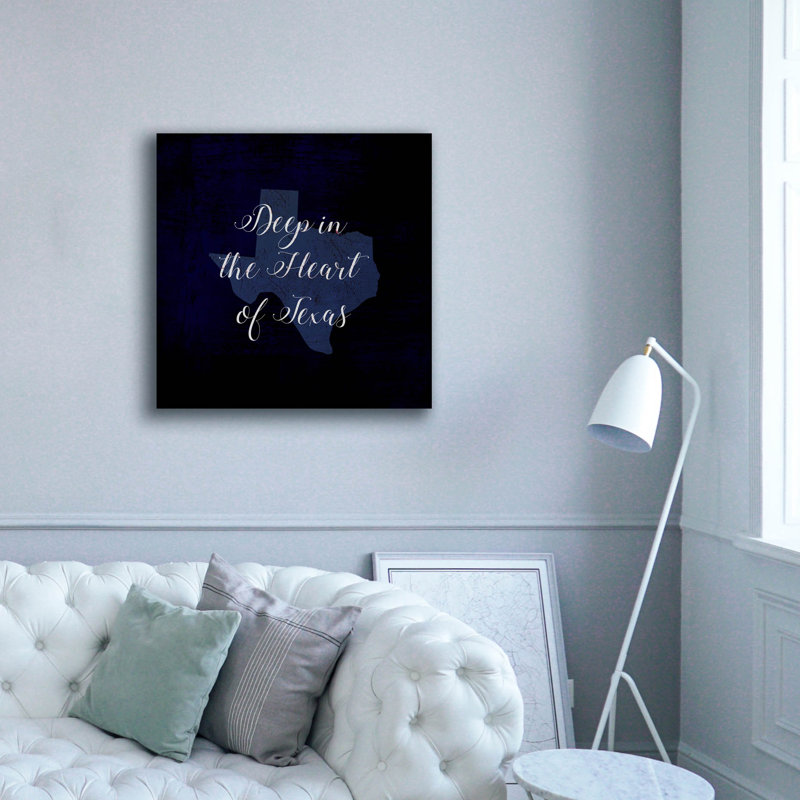 «Deep In Texas» par Art Licensing Studio, art mural sur toile