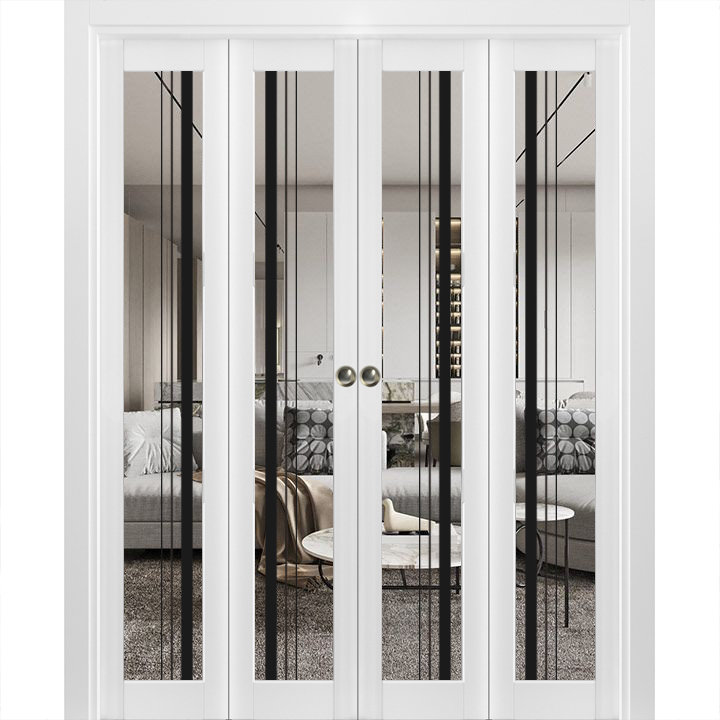 Porte de grange à panneaux en bois, 96 po x 80 po