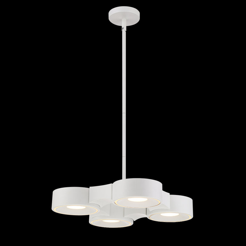 Luminaire suspendu géométrique 4 lumières Stavro