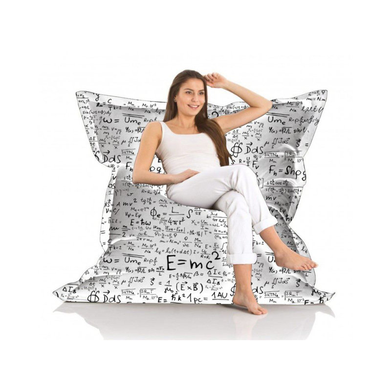 Original Garden Bean Bag Chair, Water-Repellent Polyester, 70.9 x 55.1 x 11.8 inches | Filled with 100% Original Bead Styrofoam & Sponge Particles | Perfect for Outdoor Relaxation, Durable & Stylish Design