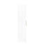 Garde-manger 4 portes avec tablette coulissante multifonctionnelle blanche pour un espace de cuisine élégant et organisé - 4 portes multiples