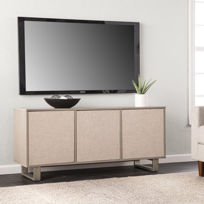 Theos Unfinished TV Stand for TVs up to 50"