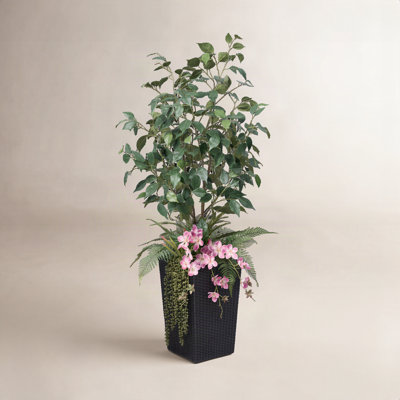 Adcock 48" Ficus Tree in Decorative Vase