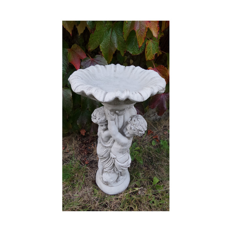Layton Polystone Fountain Birdbath