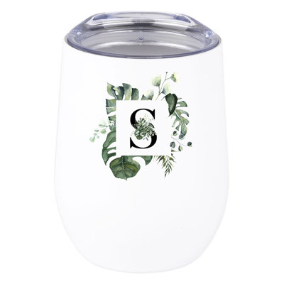 Verre à vin 12 onces en acier inoxydable isolé sous vide