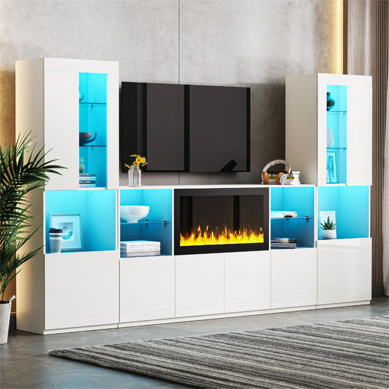 Paniagua 111'' Sideboard, White