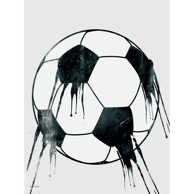 Soccer Fun Drip, H 12 po x l 8 po