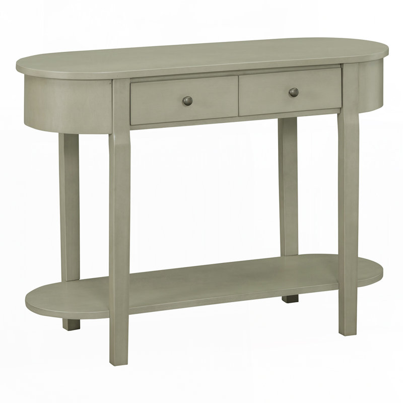 Commode de rangement avec 2 tiroirs, Grey